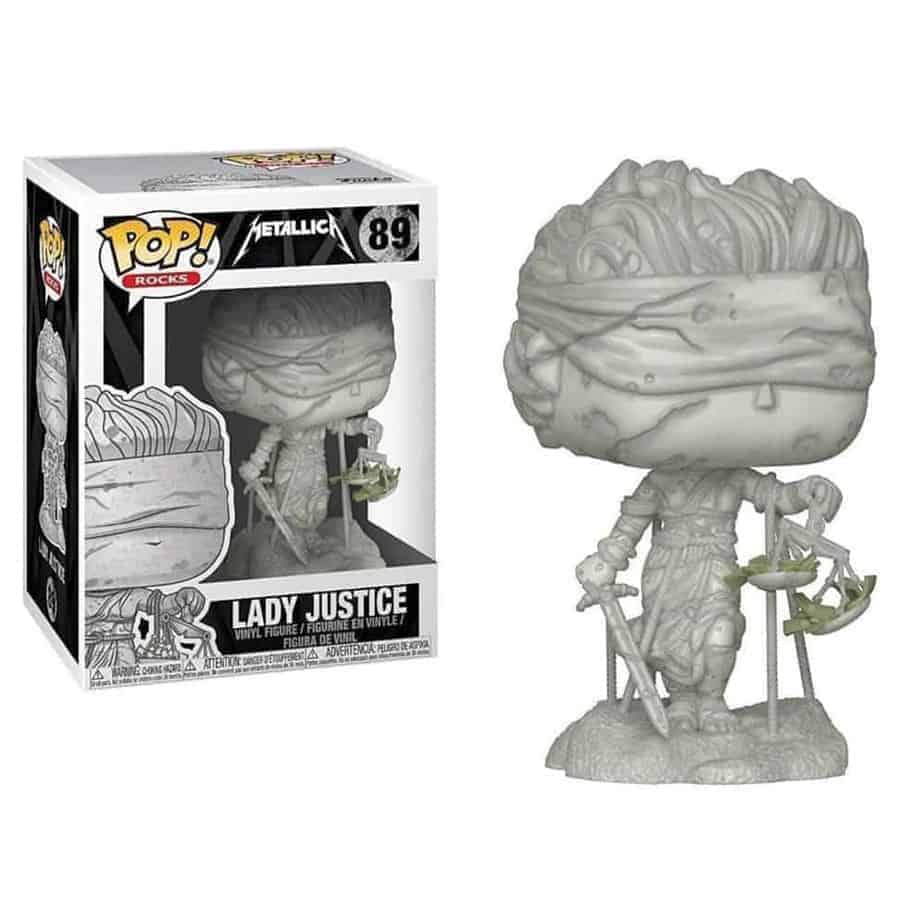 POP ROCKS METALLICA LADY JUSTICE No89 1000X1000