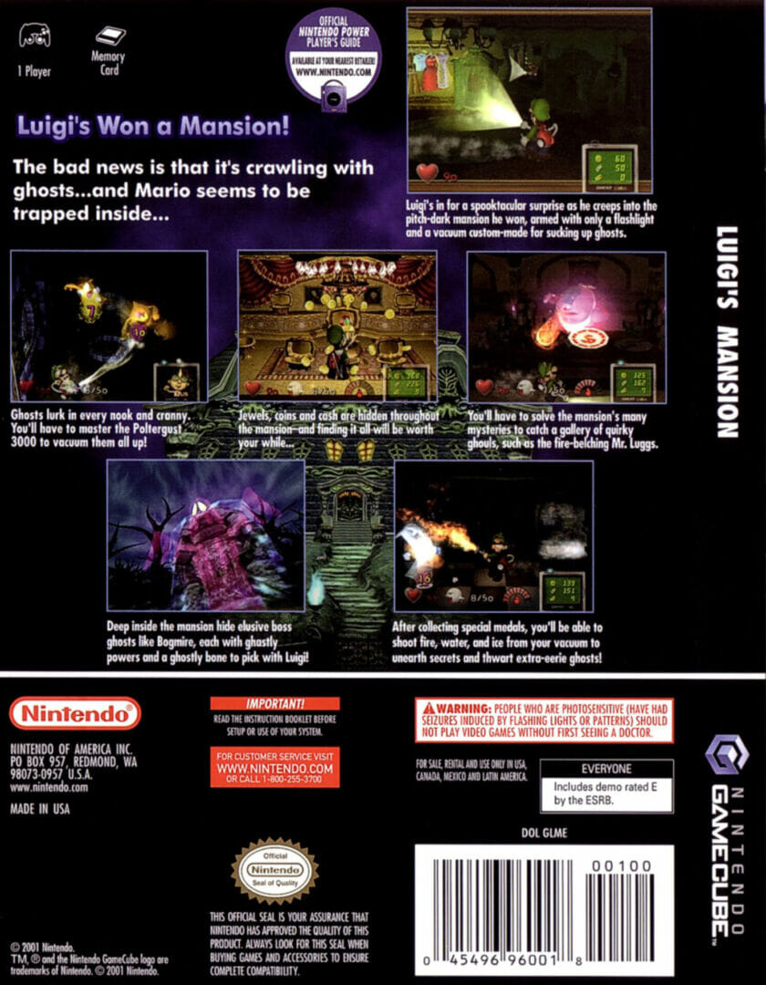 LUIGI'S MANSION GC - Image 2