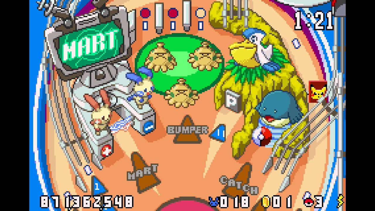 POKÉMON PINBALL RUBY AND SAPPHIRE GBA (S/CAIXA, S/MANUAIS) - Image 5