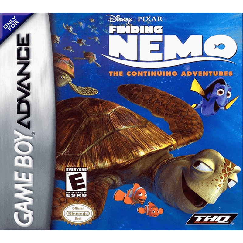 FINDING NEMO THE CONTINUING ADVENTURES GBA (S/CAIXA, S/MANUAIS)