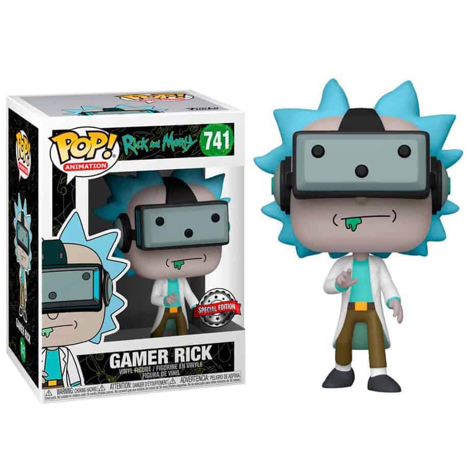 POP! ANIMATION RICK AND MORTY GAMER RICK Nº741
