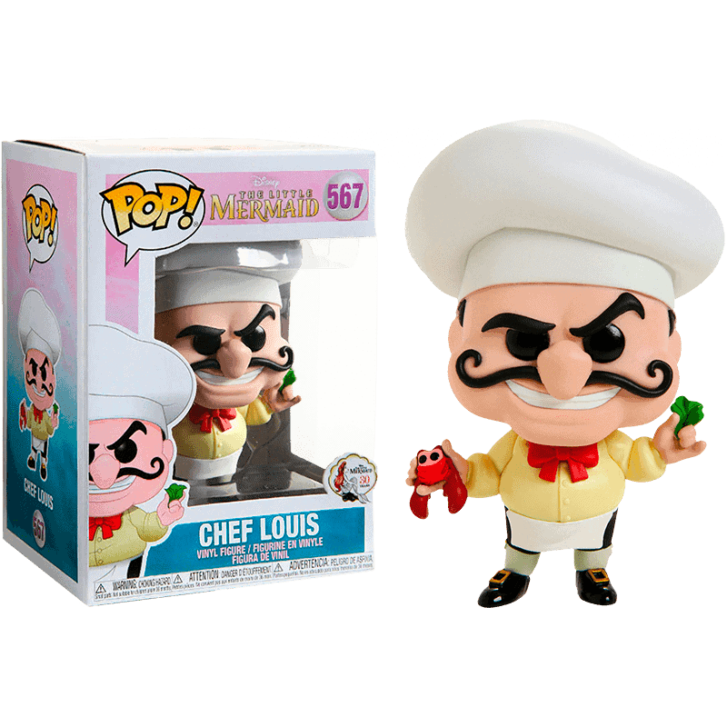 POP! DISNEY THE LITTLE MERMAID CHEF LOUIS Nº567