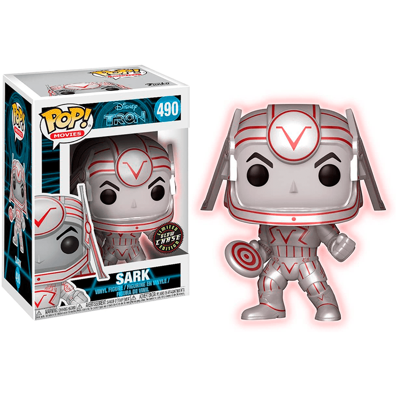 POP! MOVIES DISNEY TRON SARK (LIMITED GLOW CHASE EDITION) Nº490