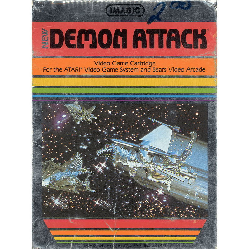 DEMON ATTACK AT 2600