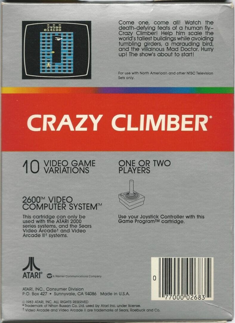 CRAZY CLIMBER AT 2600 - Image 2