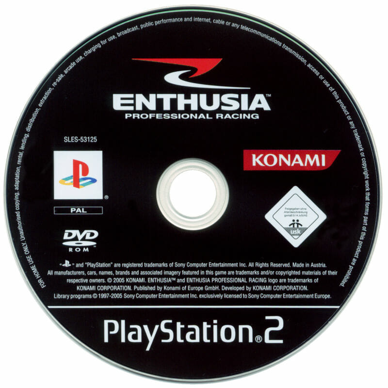 ENTHUSIA - PROFESSIONAL RACING PS2 - Image 3