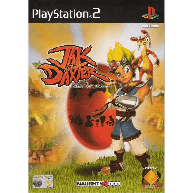 JAK AND DAXTER THE PRECURSOR LEGACY PS2