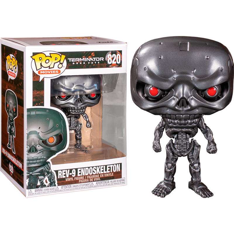 POP! MOVIES TERMINATOR DARK FATE REV-9 ENDOSKELETON Nº820