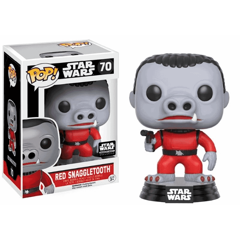 POP! STAR WARS RED SNAGGLETOOTH Nº70