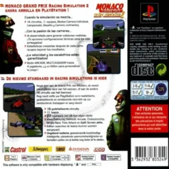 MONACO GRAND PRIX RACING SIMULATION 2 PS1 BC