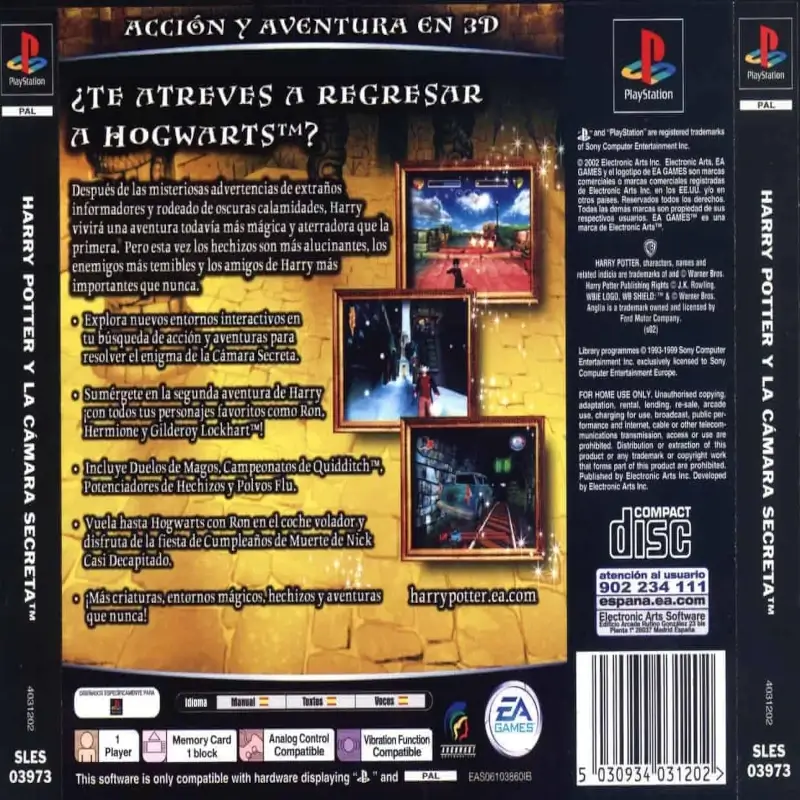 HARRY POTTER E A CÂMARA DOS SEGREDOS PSX - Image 2