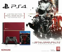 CONSOLA PLAYSTATION 4 FAT 500GB EDICAO ESPECIAL METAL GEAR SOLID V THE PHANTOM PAIN 4