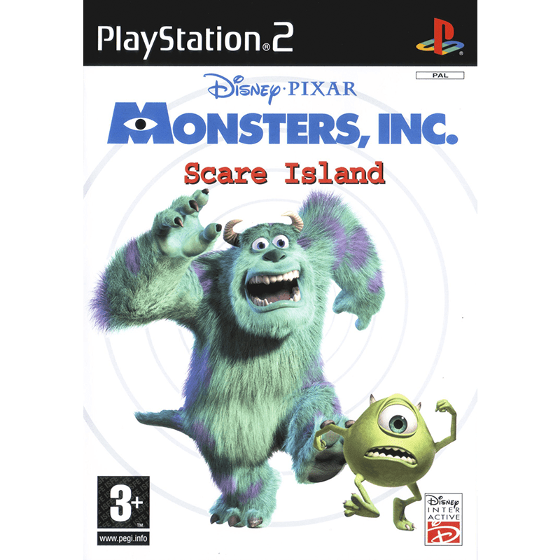 DISNEY/PIXAR MONSTERS, INC. SCARE ISLAND PS2