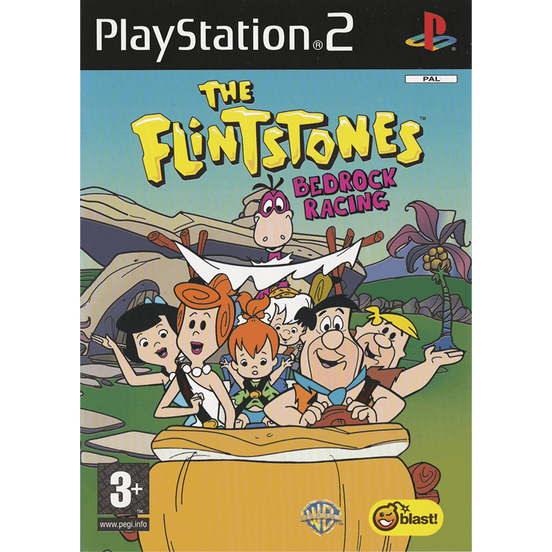 OS FLINTSTONES: BEDROCK RACING PS2