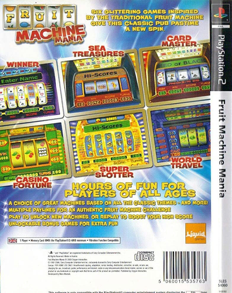 FRUIT MACHINE MANIA PS2 (SEMI-NOVO) - Image 2