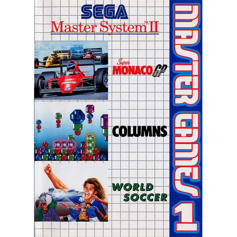 MASTER GAMES 1 MS (C/CAIXA, S/MANUAIS)