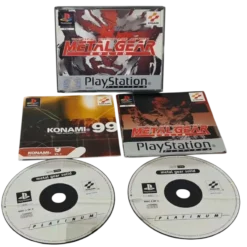 METAL GEAR SOLID PLATINUM PS1 CD