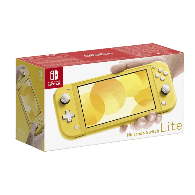 CONSOLA NINTENDO SWITCH LITE (AMARELO)(COMPLETA,SEMI-NOVA)