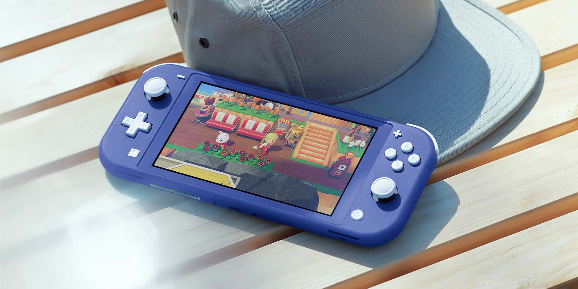 CONSOLA NINTENDO SWITCH LITE (AZUL)(COMPLETA, APENAS UM MÊS DE USO) - Image 4