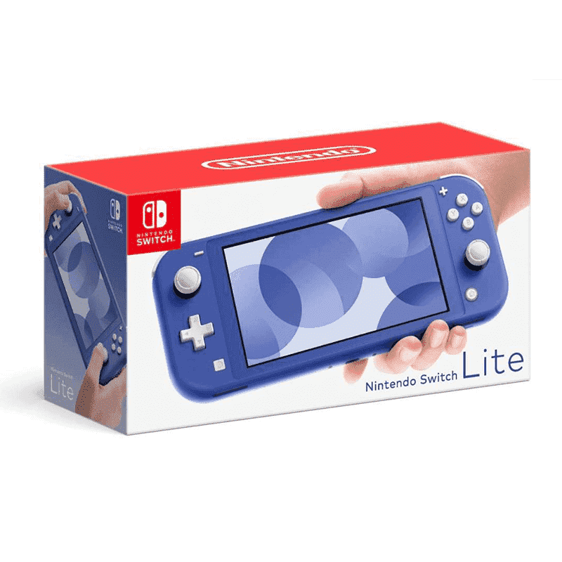 CONSOLA NINTENDO SWITCH LITE (AZUL)(COMPLETA, APENAS UM MÊS DE USO)