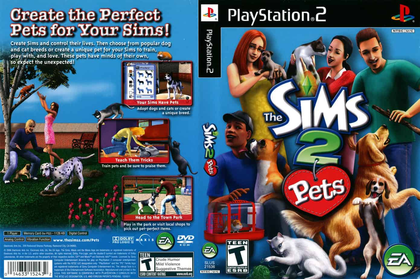 OS SIMS 2 ANIMAIS DE ESTIMAÇÃO PS2 - Image 3