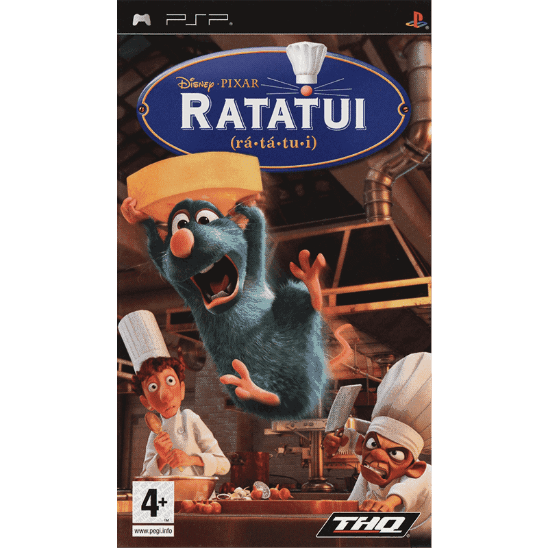DISNEY PIXAR RATATUI PSP (SEMI-NOVO)