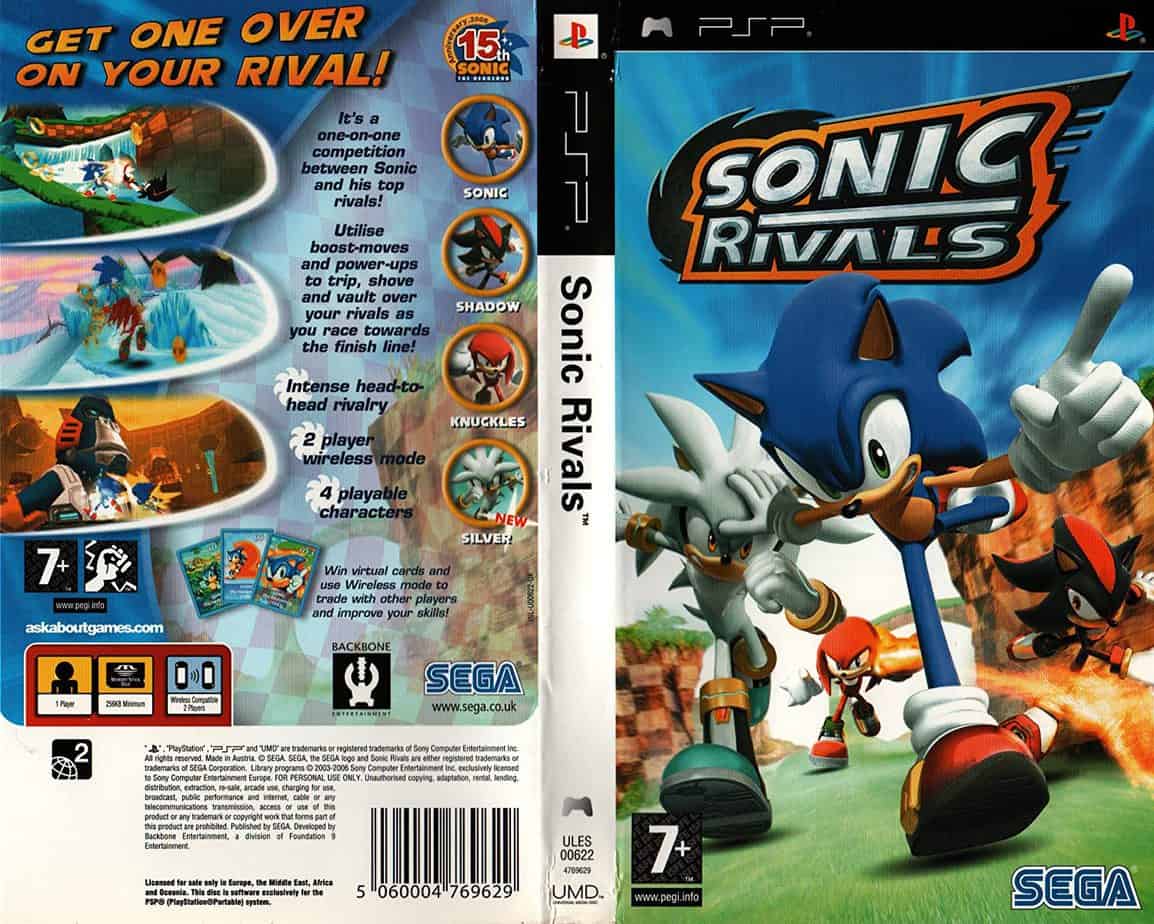 SONIC RIVALS PSP (SEMI-NOVO) - Image 3