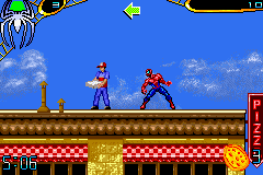 SPIDER-MAN & SPIDER-MAN 2 GBA (S/CAIXA, S/MANUAIS) - Image 3