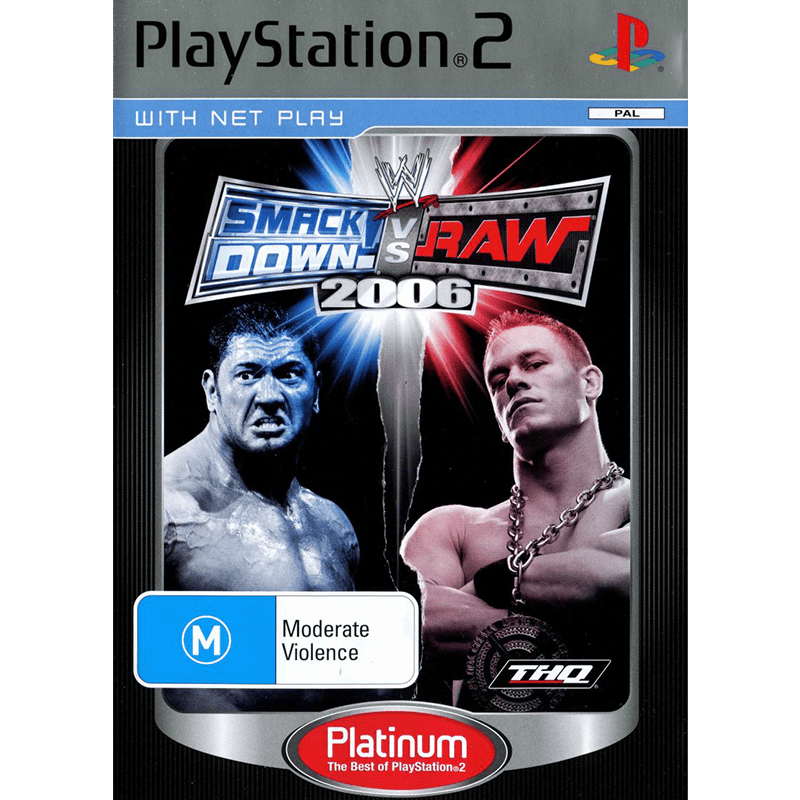 SMACKDOWN VS RAW 2006 (PLATINUM) PS2