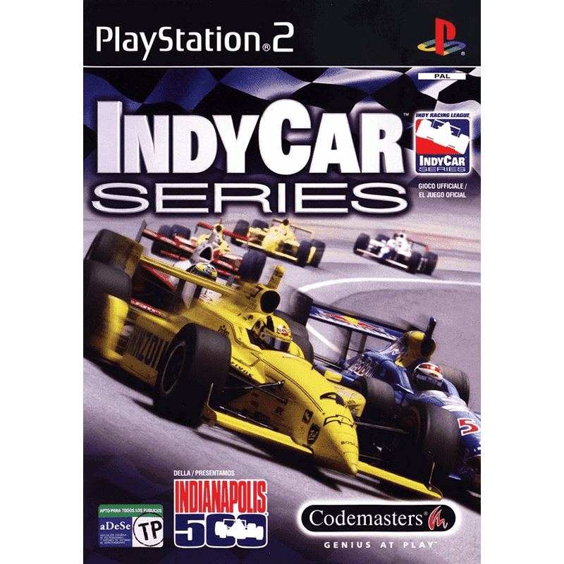 INDYCAR SERIES PS2 800X800