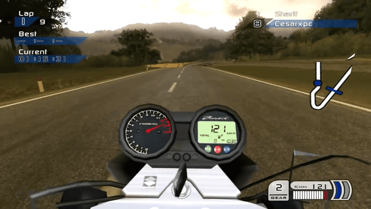 SUPER-BIKES RIDING CHALLENGE PS2 - Image 5