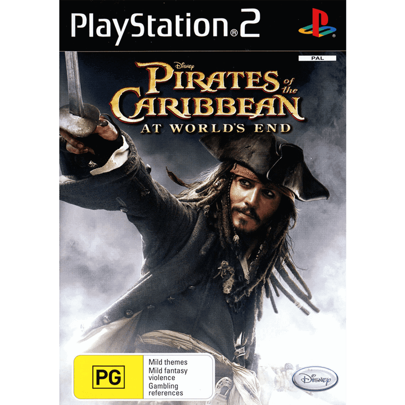 DISNEY - PIRATES OF THE CARIBBEAN: AT WORLD'S END PS2