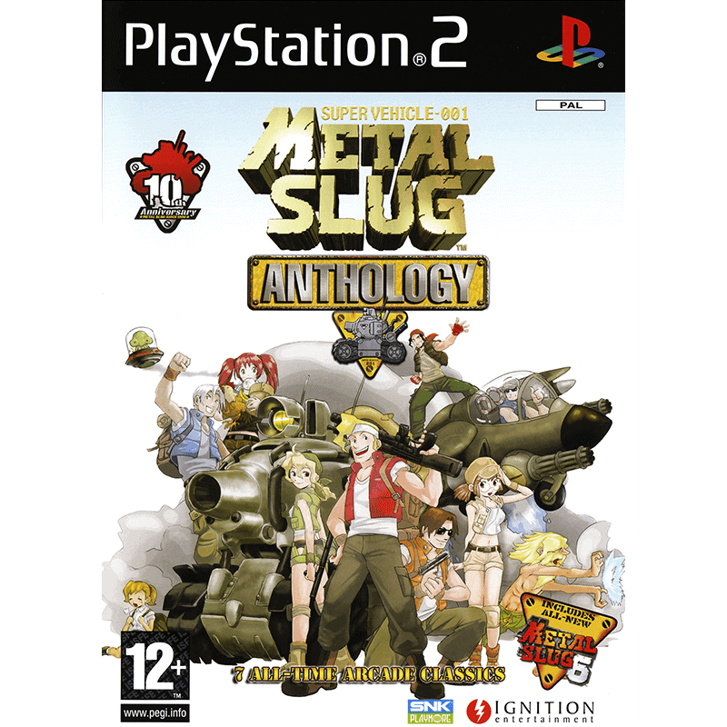 METAL SLUG ANTHOLOGY PS2 800X800