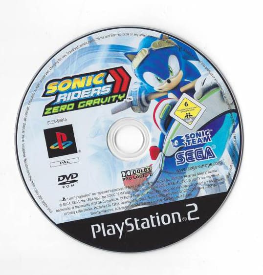 SONIC RIDERS: ZERO GRAVITY PS2 (SEMI-NOVO) - Image 4