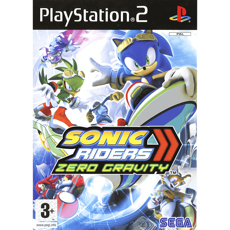 SONIC RIDERS ZERO GRAVITY PS2 800X800