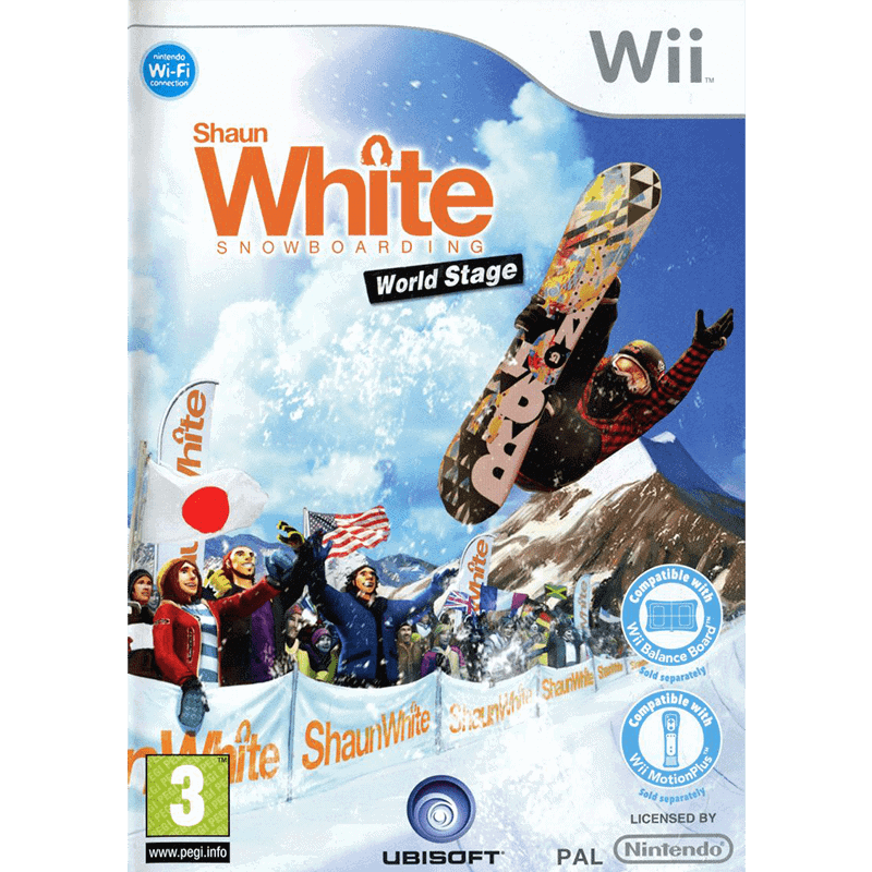 SHAUN WHITE SNOWBOARDING: WORLD STAGE WII (SEMI-NOVO)
