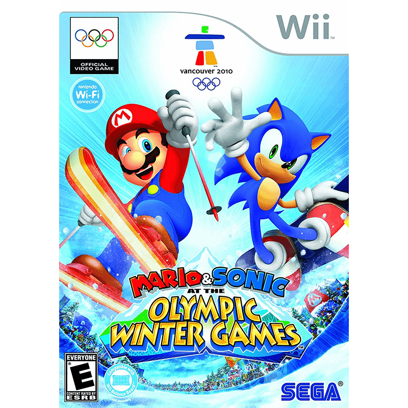 MARIO & SONIC NOS JOGOS OLÍMPICOS DE INVERNO WII