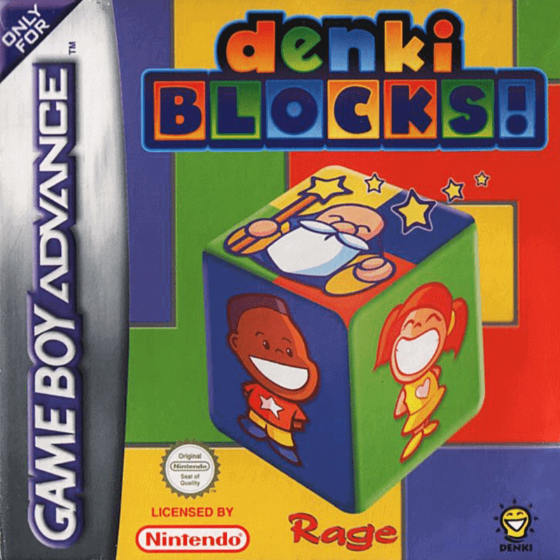 DENKI BLOCKS! GBA (LIKE NEW)