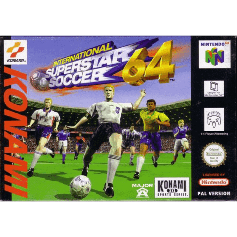 INTERNATIONAL SUPERSTAR SOCCER 64 N64