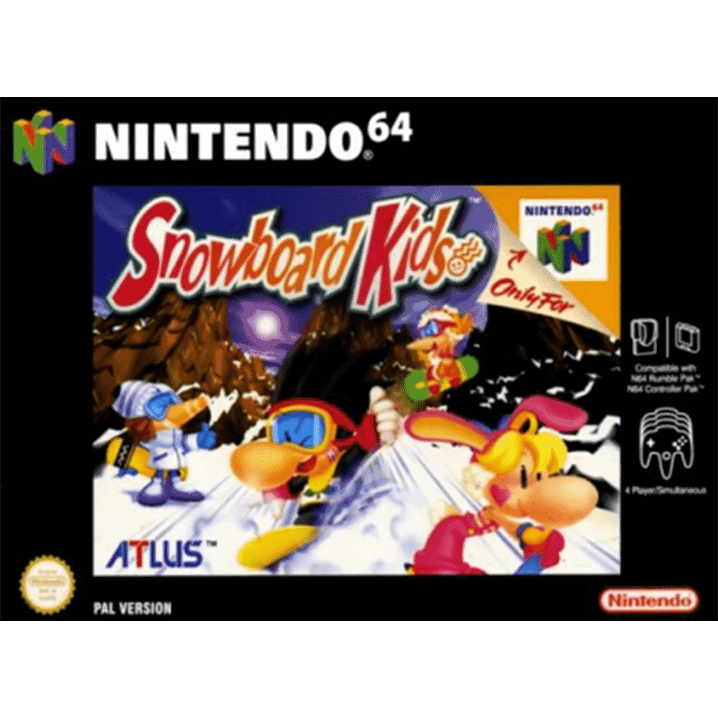 SNOWBOARD KIDS N64