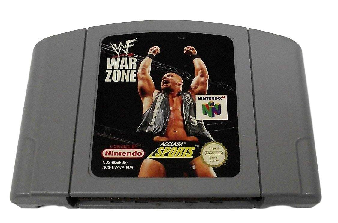 WWF WAR ZONE N64 (S/CAIXA, S/MANUAIS) - Image 3