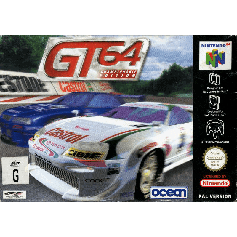 GT 64: CHAMPIONSHIP EDITION N64