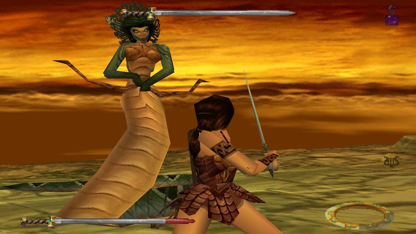 XENA WARRIOR PRINCESS N64 (S/CAIXA, S/MANUAIS) - Image 6