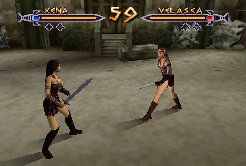 XENA WARRIOR PRINCESS N64 (S/CAIXA, S/MANUAIS) - Image 4