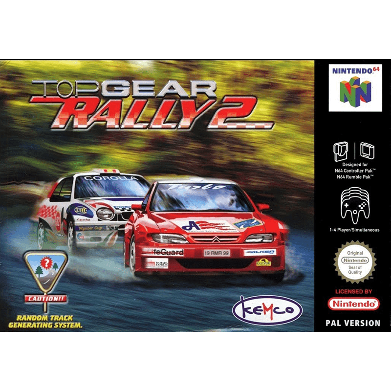 TOP GEAR RALLY 2 N64