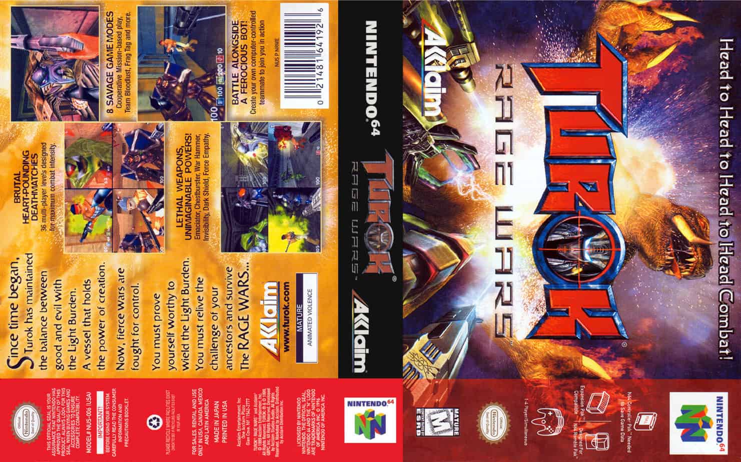 TUROK: RAGE WARS N64 - Image 4