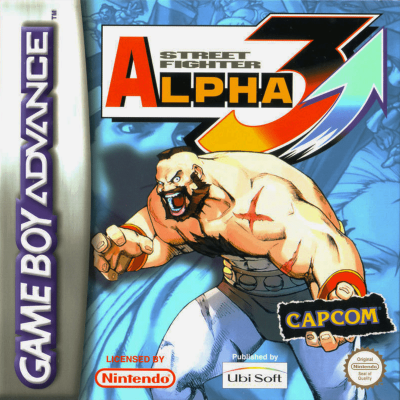 STREET FIGHTER ALPHA 3 GBA (S/CAIXA, S/MANUAIS)