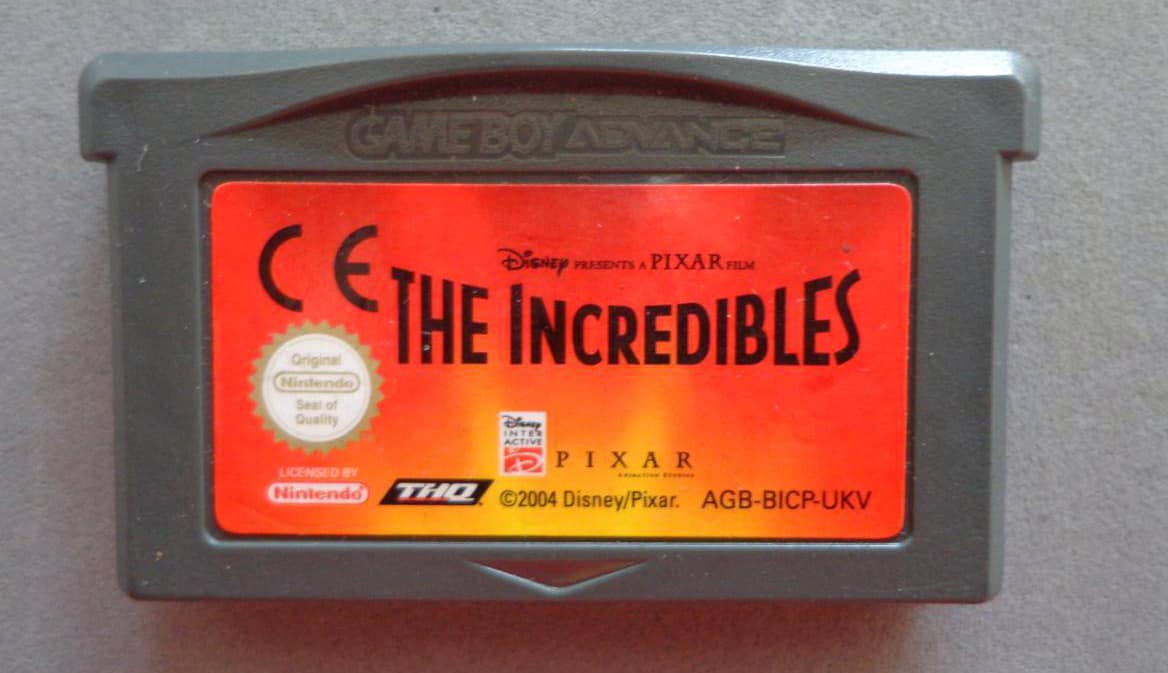 THE INCREDIBLES GBA (S/CAIXA, S/MANUAIS) - Image 3