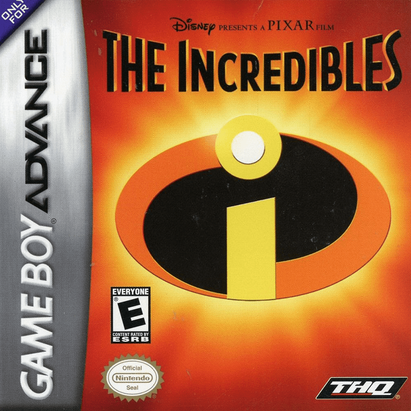 THE INCREDIBLES GBA (S/CAIXA, S/MANUAIS)
