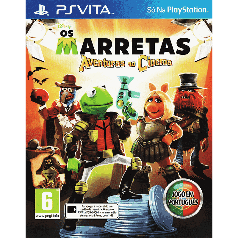 OS MARRETAS AVENTURAS NO CINEMA PSVITA (SEMI-NOVO)